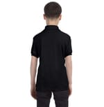 Hanes 054Y Black back