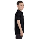 Hanes 054Y Black right