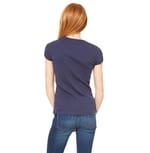 Bella + Canvas 1001 Navy back