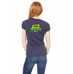 Bella + Canvas 1001 Navy back