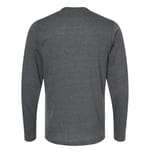 Tultex 242 Heather Charcoal back