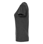 Tultex 542 Black Heather left