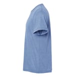 Tultex 254 Athletic Blue Tri Blend left