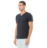 Bella + Canvas 3005CVC HEATHER NAVY right