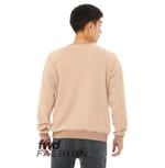 Bella + Canvas 3345C HEATHER OAT back