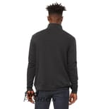 Bella + Canvas 3740C DARK GRY HEATHER back