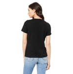 Bella + Canvas 6415 SOLID BLK TRBLND back