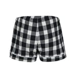 BOXERCRAFT BW6501 Black/ White Buffalo Plaid back