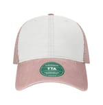 White/ Dusty Rose