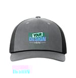 Heather Grey/Black w/ Black Rope