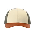 Cream/ Loden Green/ Dark Orange