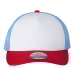 White/ Red/ Sky Blue