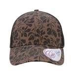 Chocolate Floral/ Black