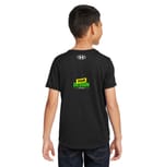 Under Armour 1377487 Black/ White back