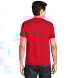Hanes 5280 Athletic Red back