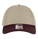 Maroon/Khaki