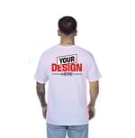 Jerzees 21M WHITE back