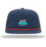 Navy w/ Red Rope