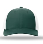 DARK GREEN/WHITE