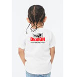 Bella + Canvas 3001T White back