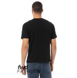 Bella + Canvas 3010C Black back