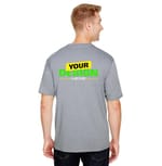 A4 Apparel N3381 Athletic Heather back