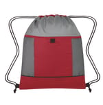 RED WITH GRAY