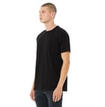 Bella + Canvas 3201 BLACK HEATHER right