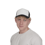 Afton 32Foam Black/White left