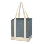 BLUE WITH IVORY