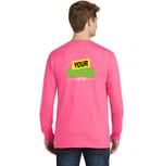 Port & Company PC099LS Neon Pink back