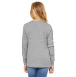 Bella + Canvas 3501YCV ATHLETIC HEATHER back