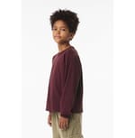 Bella + Canvas 3511Y MAROON right