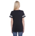 Live And Tell By LAT 3537 Black White back