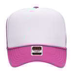 Hot Pink/White