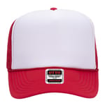 Otto Cap 5-Panel High Crown Mesh Back Trucker Hat display picture 2