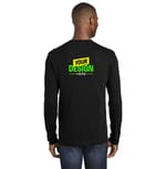 Port & Company PC455LS Jet Black back