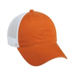 Burnt Orange/White