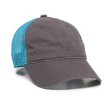 Charcoal/Neon Blue