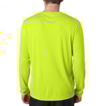 Hanes 482L Safety Green back
