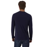 Hanes 484L ATHLETIC NAVY back