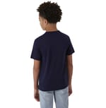Hanes 484Y ATHLETIC NAVY back