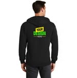 Port & Company PC78ZH Jet Black back