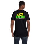 Hanes 4980 Black back