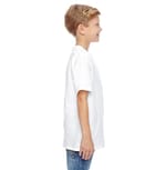 Hanes 498Y White right