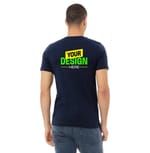 Bella + Canvas 3021 Navy back