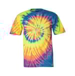 Fluorescent Rainbow Swirl