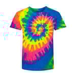 Fluorescent Rainbow Spiral