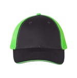 Charcoal Neon Green