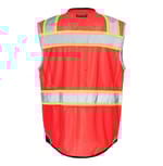 Classroom Uniforms 1515-1516 Fluorescent Red back